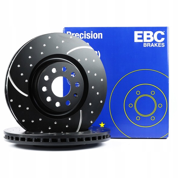 EBC GD7558 Гальмівний диск ebc turbo groove задній grand cherokee 3.0 durango 5.7 330мм