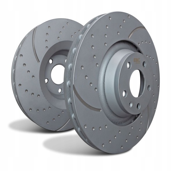 EBC GD7558 Гальмівний диск ebc turbo groove задній grand cherokee 3.0 durango 5.7 330мм
