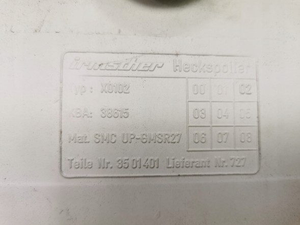 Irmscher Спойлер на дах IRMSCHER Opel Corsa C 3501401 38615