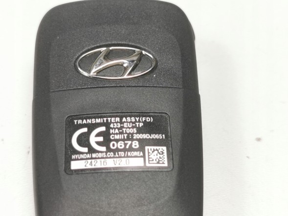 Hyundai OE Ключик Hyundai I30 2009- OE 2009DJ0651 95430 2L651FFF
