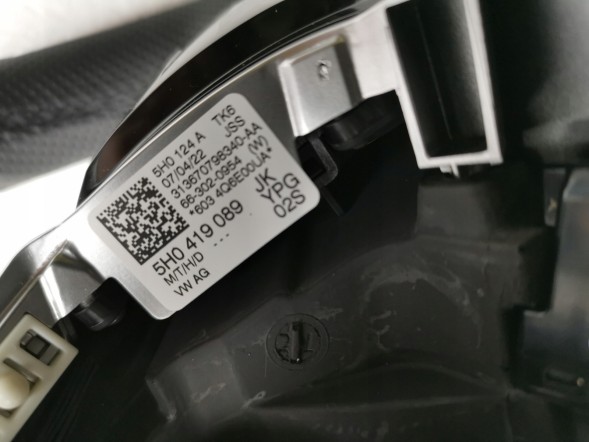 Volkswagen OE 5H0419089JK, DWP534394OE Б/у кермо VW Arteon Touareg Golf 5H0419089JK YPG