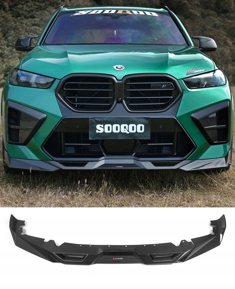 Китай T-437 Карбонова накладка Splitter Фронт BMW X5M F95 LCI SQ-Style