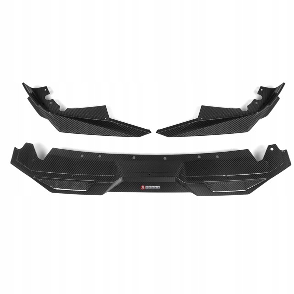 Китай T-437 Карбонова накладка Splitter Фронт BMW X5M F95 LCI SQ-Style