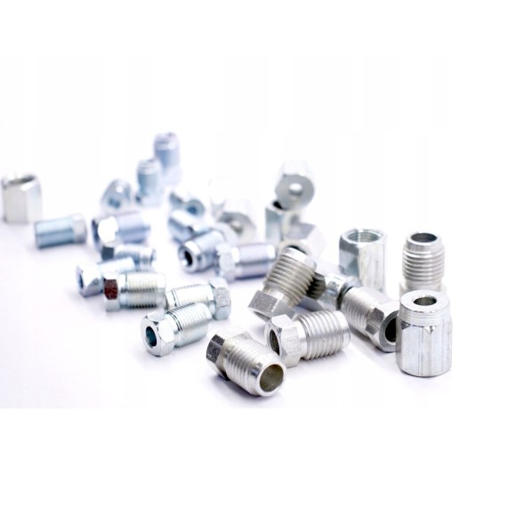 PiterParts 10234130003 Przewody hamulcowe miedziane elastyczne przód tył BMW E46 xDrive BMW E46 xDrive гальмівні мідні шланги гнучкі передні задні комплект