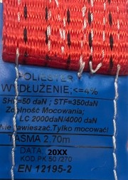 Manol 4T3PKT Szelka Gumowane Транспортні ремені LOHR Брекет 4Т/3М/50мм Лавета