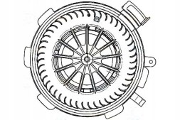 Behr Hella Service BRH/8EW 351 034-071/ZAPS BEHR HELLA ДВИГАЛЬНИЙ ДВИГАТЕЛЬ MERCEDES SPRINTER 06-