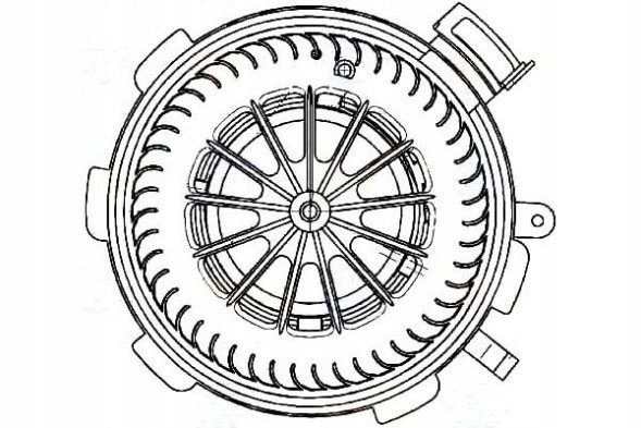 Behr Hella Service BRH/8EW 351 034-071/ZAPS BEHR HELLA ДВИГАЛЬНИЙ ДВИГАТЕЛЬ MERCEDES SPRINTER 06-