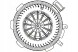 Behr Hella Service BRH/8EW 351 034-071/ZAPS BEHR HELLA ДВИГАЛЬНИЙ ДВИГАТЕЛЬ MERCEDES SPRINTER 06-