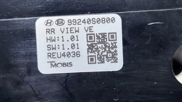 Hyundai OE KAMERA COFANIA HYUNDAI I30 III S0800 Камера заднього виду RR VIEW для паркування Hyundai KIA OE 99240S0800 НОВА!
