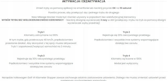 Китай SKFVWGolf7 Блокувальник кілометрів VOLKSWAGEN GOLF VII 7r GTI та ін