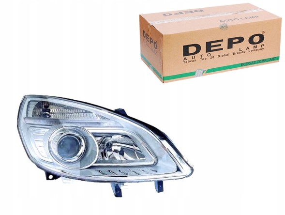Abakus 551-1169R-LDEM1 Фара права renault scenic 2006-09 depo