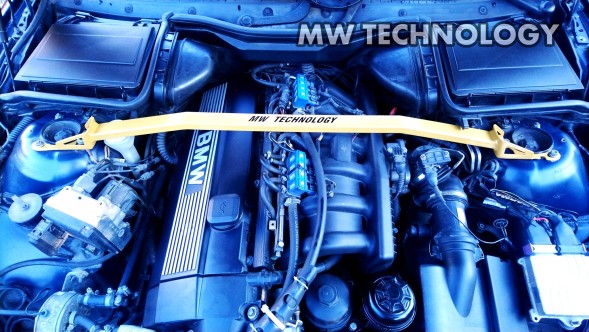 MW TECHNOLOGY M-0072 Стійка посилення передньої частини BMW 5 e39