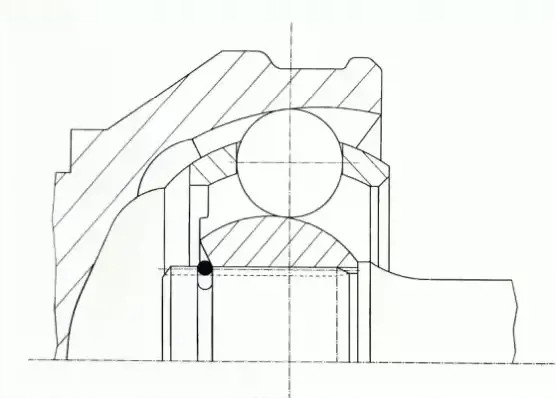 Spidan 23691 Шарнір півосі 23691 spidan audi a1 a3 8p/8pa/8p7