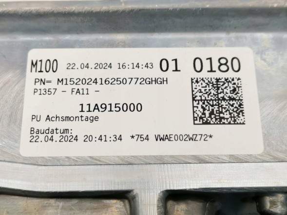 Volkswagen OE 1EE915684P, DWP526277OE МОДУЛЬ ЗАРЯДКИ ВИСОКОЇ НАПРУГИ VW ID.7 ID7 1EE915684P ОРИГІНАЛ