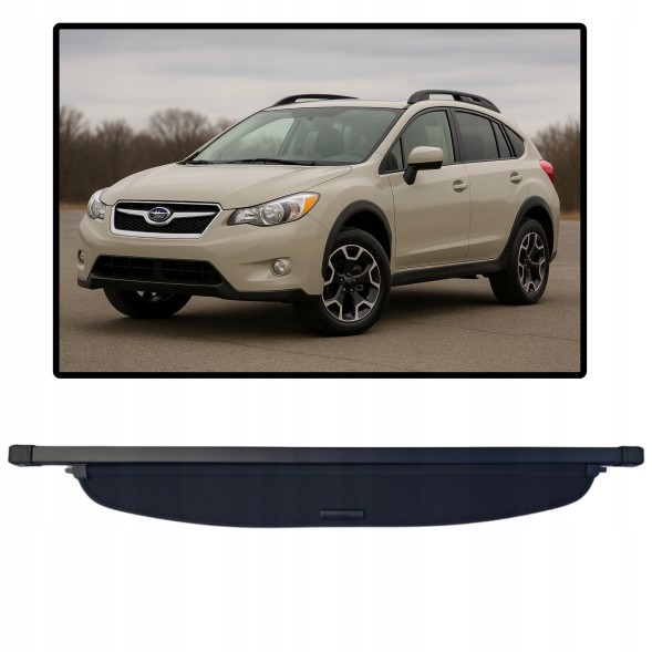Китай SUBARU CROSSTREK I Шторка багажника ЗАДНЯ SUBARU CROSSTREK XV 2011-2017 НОВА ЧОРНА