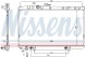 68736 NISSENS Радіатор охолодження двигуна