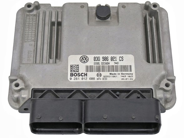 OE КОМП'ЮТЕР (БЛОК УПРАВЛІННЯ ДВИГУНОМ) ECU AUDI A3 1.9TDI 03G906021CS 0281012608