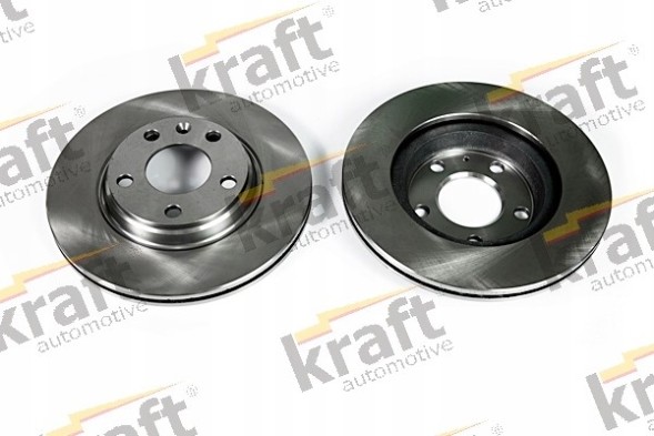 Kraft Automotive 6000365 + 6040280 VW PASSAT B5 Колодки + диски передні карфт VW PASSAT B5 280 мм