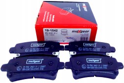 Maxgear INS A TR KL T 16 MXG Гальмівні диски колодки задні malibu viii opel insignia a saab 9-5 16дюймів