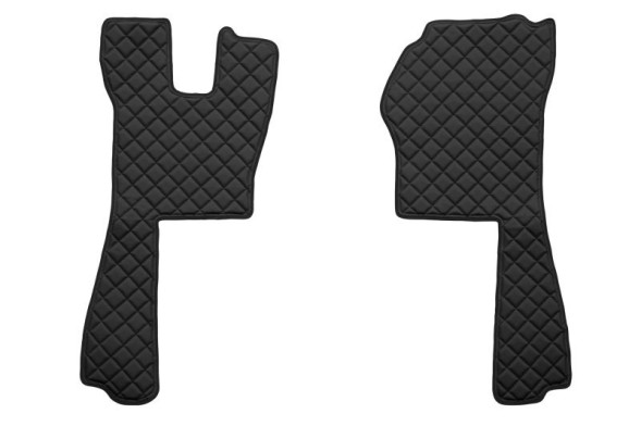 V-maxzone Part VIC-127622 Килимки для підлоги ЕКО-Шкіра стьобані (5 шт.) Чорні на всю підлогу до