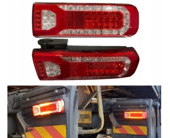 Lamiro 198-018LED Mercedes Actros MP4 MP5 Arocs Antos задня права LED ліхтар в зборі