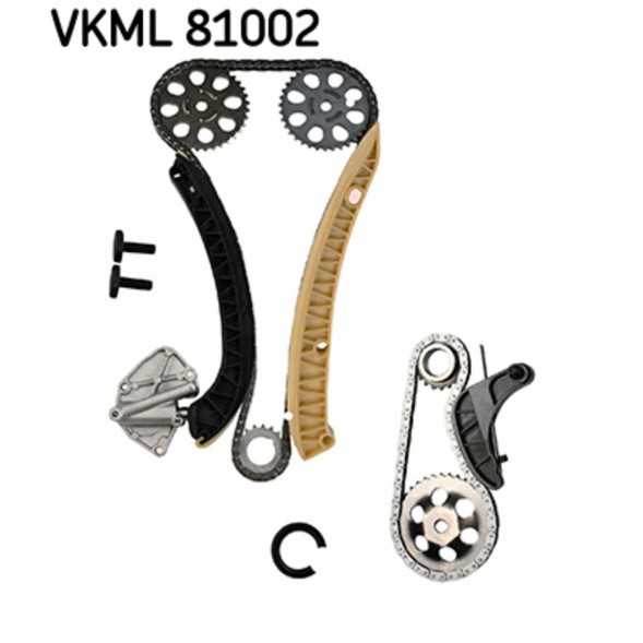 SKF VKML 81002 Грм кпл. Колесо + ланцюг seat cordoba, ibiza iii vkml 81002
