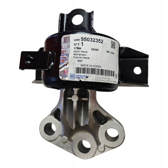 General Motors AVEO T300 1.2 16V ПОДУШКА КРІПЛЕННЯ ОПОРА ДВИГУНА ПРАВА 95032352 GM