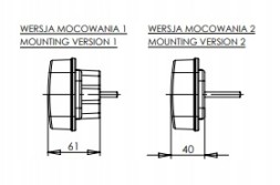 WAŚ W66L+P Задні світлодіодні ліхтарі WAŚ W66, комплект L+R