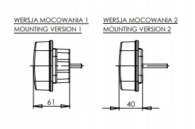 WAŚ W66L+P Задні світлодіодні ліхтарі WAŚ W66, комплект L+R
