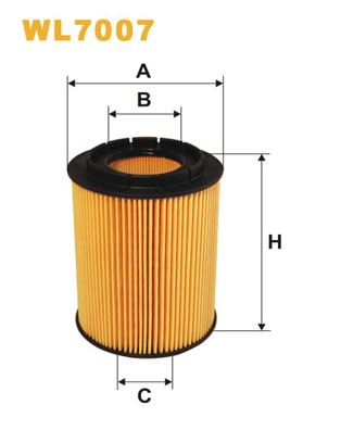 WL7007 WIX FILTERS Фільтр оливи