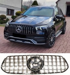 Automaniac 167.037 Решітка радіатора Automaniac сіра Panamericana для Mercedes GLE W167