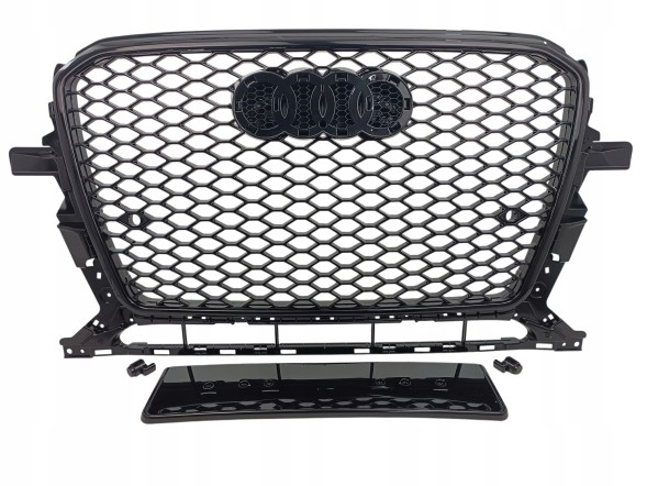 PA 8R0853651S PLASTER MIODU РЕШІТКА-ОБМАНКА GRILL AUDI Q5 8R LIFT 2012-2016 СТИЛЬ RSQ5 (СОТИ) НА ЗВИЧАЙНИЙ БАМПЕР