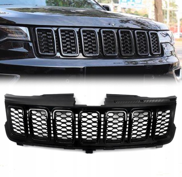 Китай addparts68258419AC АТРАПА РЕШІТКИ РАДІАТОРА НІРКИ JEEP GRAND CHEROKEE 2017-21 68258419AC ЧОРНА
