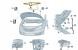 Skoda OE ПЛАНКА БЛЕНДА АТРАПА БАРБЕКЮ SKODA FABIA RAPID MONTE CARLO 5J0853633D F9R