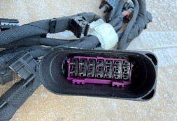 Audi OE pdc zderzaka przedniego 83A971085Q kable kamera kabel AUDI Q3 83A ПУЧОК ПРОВОДІВ ПЕРЕДНЬОГО БАМПЕРА 4xPDC передня установка + Кабель камери