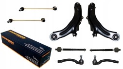 DKM ALL1926B Важелі, тяги, наконечники RENAULT MEGANE II SCENIC II 2003-2009 ПЕРЕДНІ КОМПЛЕКТ