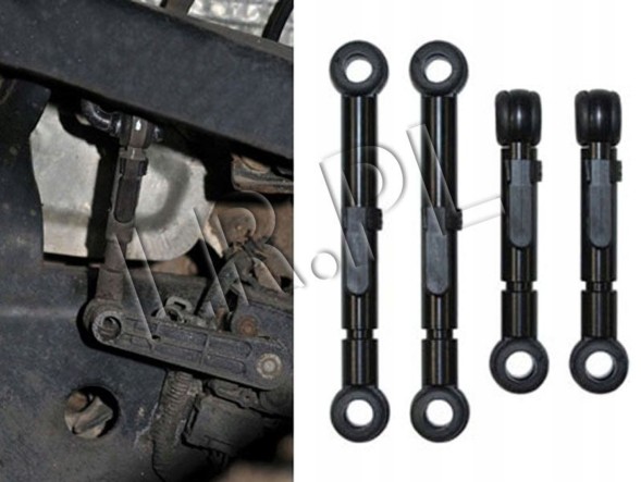 Britpart DA7531 4× НАБІР ШТОК ДЛЯ ДАТЧИКІВ ВИСОТИ ПІДВІСИ LAND ROVER DISCOVERY 3 4