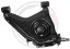 A.B.S. ABS 210916 Важіль підвіски Fiat SEICENTO CINQUECENTO