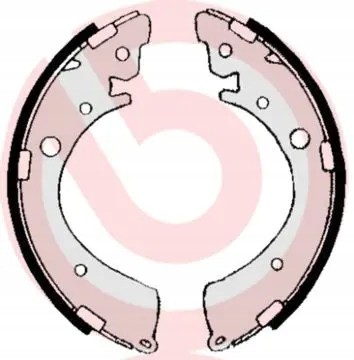 Brembo 14.5068.10 S 28 506 Набір гальмівні барабани + щелепи BREMBO