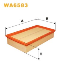 WA6583 WIX FILTERS Фільтр повітряний