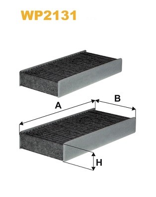 WP2131 WIX FILTERS Фільтр салонний