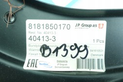 JP Group 8181850170 Karmann ghia повітровод опалення лівий
