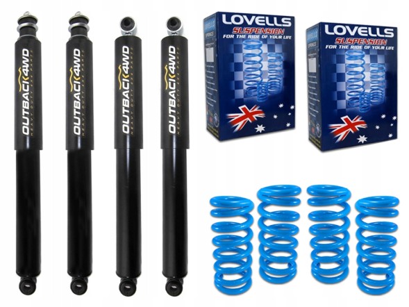 Lovells JIMNYLOV ПІДВІСКА АМОРТИЗАТОРИ ПРУЖИНИ +2 ДЮЙМА SUZUKI JIMNY LOVELLS