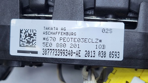 Skoda OE PODUSZKA SKODA OCTAVIA III LIFT 5E0 AIR BAG Air bag AIR BAG Skoda Fabia II LIFT 5E0880201 НОВИНКА!