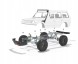 Китай Mitsubishi Pajero I 5D Body Lift Karoserii + 40mm Mitsubishi Pajero 1 long 5-дверна версія / Body Lift 40мм / гвинти 10.9