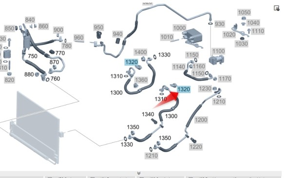 Mercedes-Benz OE ДАТЧИК ТИСКУ КОНДИЦІОНЕРА MERCEDES OE A0009054720
