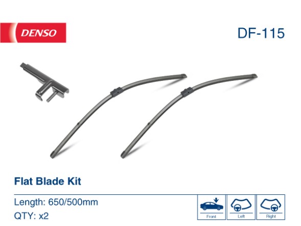 DF 115 DENSO Комплект склоочисників з 2 шт