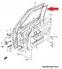Suzuki OE Ущільнювач лівих дверей Suzuki Jimny 84651-81A00