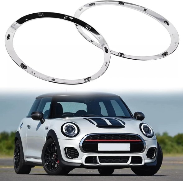 AR 202501002401 ДЕКОРАТИВНІ КІЛЬЦЯ ФАР ДЛЯ MINI COOPER F55 F56 F57 2014-2021