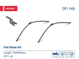 DF 149 DENSO Комплект щіток склоочисника Denso 750 650мм